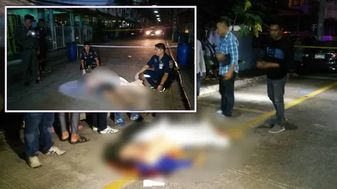 แก๊งโจ๋สมุทรสาคร โหดไม่เกรงก.ม. รัว 9มม. 12 นัดฆ่า น้า-หลานดับคาที่