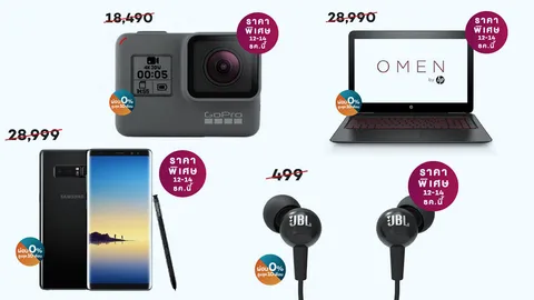 9 สินค้าอิเล็กทรอนิกส์น่าซื้อ ลดสูงสุด 70% 