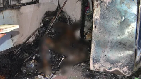 หนุ่มร้อยเอ็ดตายสยอง จุดไฟเผาตัวเองตาย คาดเมาสุราแล้วประสาทหลอน