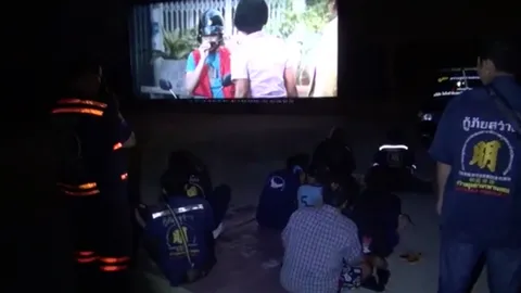 จ้างหนังให้ผีดู เชื่อทำแล้วค้าขายดีขึ้น เดินทางแคล้วคลาด (คลิป)