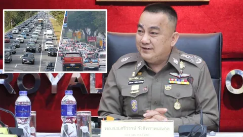 ปีใหม่นี้ ตำรวจใจดี ไม่ห้ามนั่งท้ายกระบะ เตือน 'เมาแล้วขับ' เจอยึดรถ!