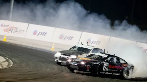 'ดีเจเดย์' ครองบัลลังก์ดริฟต์ก๊อด ศึกพีทีที บีอาร์ไอซี ดริฟต์ แอ็ทแท็ค