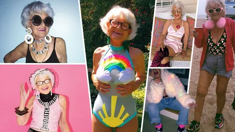 เปรี้ยวเข็ดฟันมั้ยล่ะ! ส่องแฟชั่นคุณยายวัย 89 อายุทำอะไรเธอไม่ได้