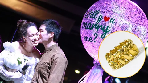 'ซาร่า' ปล่อยโฮ! 'เต้ย' เซอร์ไพรส์ขอแต่งงาน ตลกไม่นกแพลนควงแฟนหนุ่มขอกับพ่อแม่ (คลิป)