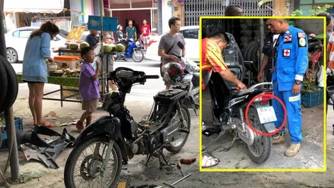 ซื้อหวยเลยจ้า! งูสิงน้อยเลื้อยเข้ารถ ป้าเรียกช่างมาถอดหมดคัน 