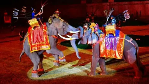 เตรียมจัดยิ่งใหญ่แสดงสงครามยุทธหัตถีดอนเจดีย์กลับมาใช้ช้าง-ม้าจริงร่วม