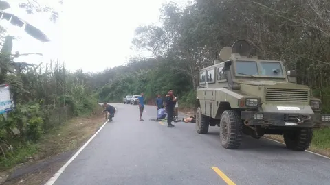 ซุ่มยิงทหารขณะออกจากฐานศรีสาคร เจ็บ 4 อีกชุดเข้าช่วยถูกกดบึมเจ็บอีก 2