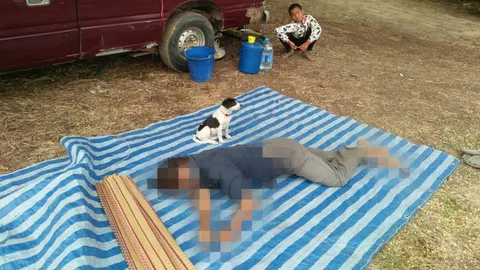 สลด! หนุ่มรับจ้างเฝ้าเป็ดไล่ทุ่ง คาดอุณหภูมิลดลง ทำนอนหนาวตาย