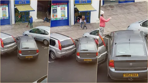 อึ้ง! หญิงขับรถเข้าช่องจอดแบบนี้ ชาวเน็ตงงได้ใบขับขี่มายังไง? (คลิป) 