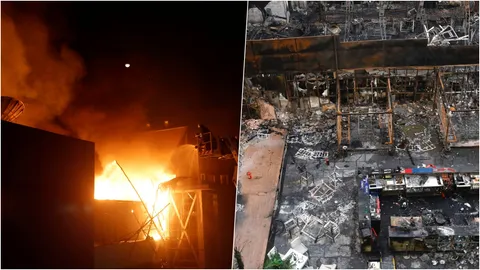 เพลิงไหม้สยอง อาคาร ร้านอาหารดังมุมไบ หนีไฟไปหลบในห้องน้ำ ดับอื้อ 15ศพ