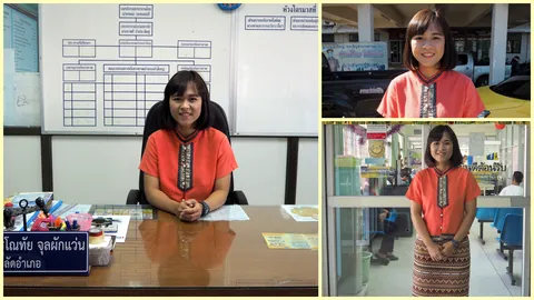 พร้อมบริการค่ะ! ฮือฮา เปิดตัว ปลัดแตงโม ปลัดสาวสวยคนเก่งแห่งอ.บัวใหญ่ 