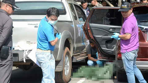 ทนายวัย 50 ปืนดุ รัว 7 นัด-สาว 35 ดับ ยิงตัวตายตาม 