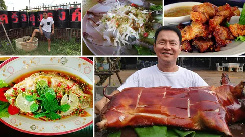 ครัวลุงรงค์แซ่บลืม! อยากกิน 'หมูหัน' อร่อยเด็ดรับปี 2018 ต้องมาลอง!