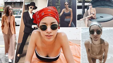 ซูมแฟชั่นนางแบบไฮโซ ‘ป้อ สารชา’ แฟน ‘เนม ปราการ’ ลุคเก๋ เท่ มีสไตล์