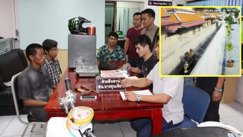 จับโจรเนรคุณ! กวาดลานวัดแลกข้าวพระกินประทังชีวิตแท้ๆ ยังงัดตู้เซฟ