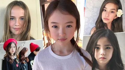 พ่อแม่ช่างปั้น วันเด็กสแกน 5 นางฟ้าตัวน้อย ‘หน้าสวย’ เหมือนนางเอกซีรีส์