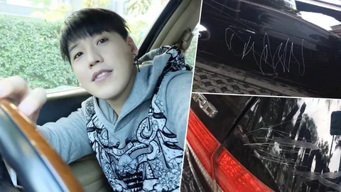 ลูกฉันคนดี! โด่ง AF โดนกรีดรถ แม่คู่กรณีลั่นห้ามแจ้งความ ลูกอยู่กระทรวงดัง