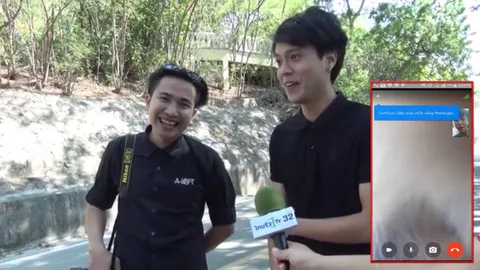 บอกใครคงไม่เชื่อ! เปิดใจหนุ่มถูกลิงขโมยมือถือ แถมวิดีโอคอลล์กลับด้วย (คลิป)