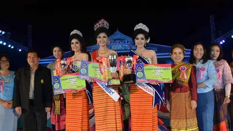 สาวเมืองพระลอ กวาดเรียบ 3 รางวัล ประกวด น.ส.แพร่ งานฤดูหนาวปี 61
