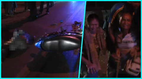 พ่อร่ำไห้ ลูกชายคนเดียวกำลังจะบวช จยย.ชนปาเจโร่ ต้องจัดงานศพแทน 