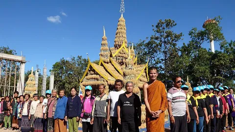 “บุญกองข้าว” กุศโลบายรู้คุณค่าวิถีชาวนา
