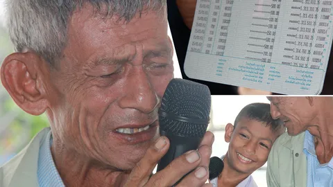 ไม่คิดจะมีวันนี้! ลุงโรจน์-น้องปาน ไหว้ขอบคุณทั้งน้ำตา คนช่วยบริจาคกว่าล้าน