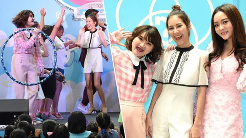 "แก้มบุ๋ม-มิ้งค์-เกตุ" ย้อนวันวาน ประชันเกมมันส์สุดเหวี่ยง