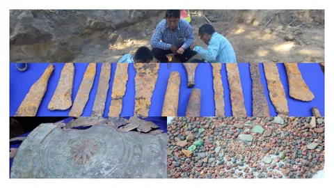 สาวไปปลดทุกข์ ตาดีเห็นหม้อเก่า ร่ายคำอธิษฐาน เจอเพียบของโบราณ 2 พันปี