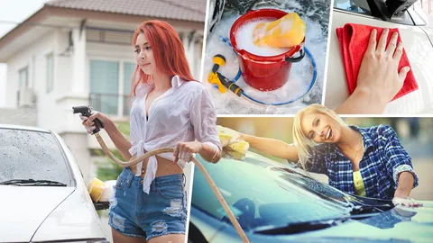 ผู้หญิงก็ล้างรถเป็น! รวมขั้นตอนทำความสะอาดรถ ที่ง่ายกว่าปอกกล้วยเข้าปาก