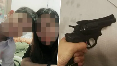 แม่เอาปืนจ่อหัวลูก รับเครียดหลายเรื่อง ยันเป็นปืนปลอม-แค่ประชด