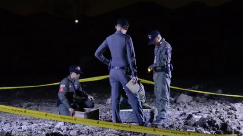 ระเบิดลูกเกลี้ยง โผล่พื้นที่โครงการก่อสร้างหมู่บ้าน อีโอดี เก็บกู้