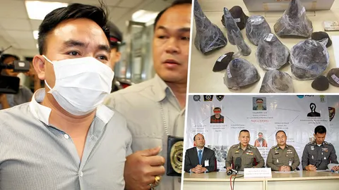 รวบตัวการค้าส่งนอแรดข้ามชาติ เป็นนายทุนใหญ่