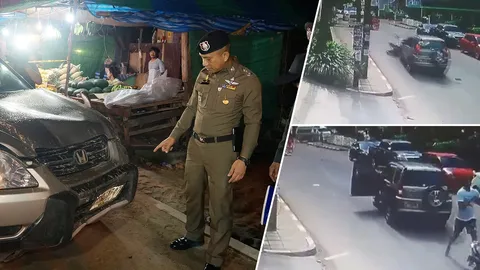 แก๊งอิสราเอล ขับรถชน จยย. เพื่อนร่วมชาติ ไล่แทงซ้ำ ตาย1เจ็บ1 กลางสมุย