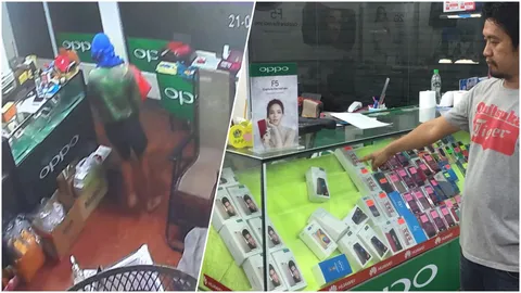 ปีนหลังคาร้านมือถือ โรยตัวกวาดเกือบ 40 เครื่อง ด.ญ.วอนขอกระปุกคืน