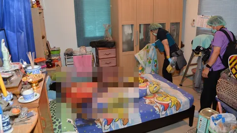 สลด!! หมาปอมเฝ้าศพนายหญิงยิงตัวตายจนหิวโซ กัดแทะกินมือขาดวิ่น