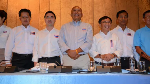 อัยการ สั่งฟ้อง 'สุเทพ-แกนนำ-แนวร่วม กปปส.' ร่วมกันกบฏ-ขวางเลือกตั้ง