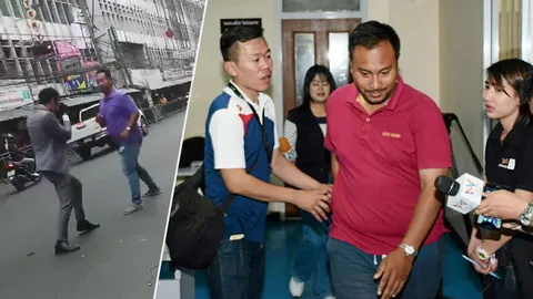 แม่หนุ่มเสื้อม่วง ยันลูกพูดจาดี ใจร้อนเป็นบางครั้ง ปัดขี่รถเฉี่ยวเบนซ์