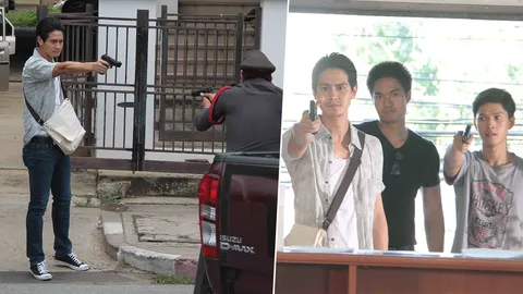 ตี๋ใหญ่ "น้ำ" พร้อมพวกบุกปล้นธนาคาร เย้ยตำรวจกลางเมือง!