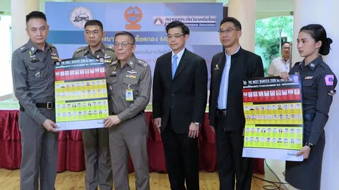 ทำโปสเตอร์ล่าโจรลักรถ ประกาศตั้งค่าหัว 60 ตัวเอ้