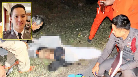 อดีตปธ.ทีมบอลดับ ซิ่งบิ๊กไบค์ชน10ล้อ หมวดแบงค์คนดัง ลูกส.ส.กาญจนบุรี