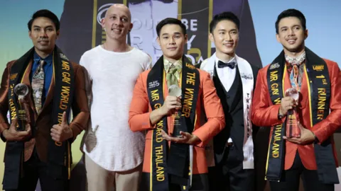 'ทอย ภัครพงษ์' คว้ามิสเตอร์เกย์เวิลด์ไทยแลนด์ เตรียมชิงตำแหน่งมิสเตอร์เกย์โลก