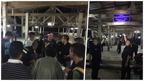 กองปราบฯทลายวงโปปั่น เล่นกันกลางศาลา รวบ29คน อ้างเก็บค่าต๋งถมที่วัด 