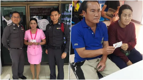 โปรดอย่าอิจฉา! โฉมหน้าผู้โชคดีถูกหวยรางวัลที่ 1 รับเงินไปนอนกอด 6 ล้าน