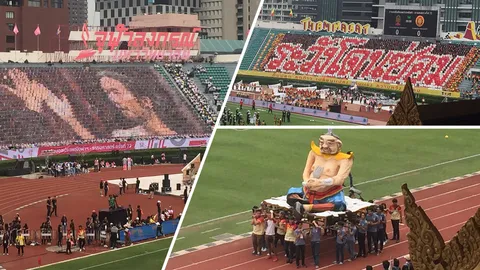 เริ่มแล้ว ฟุตบอลประเพณี จุฬาฯ-ธรรมศาสตร์ ขบวนหุ่นล้อการเมือง สุดอลังการ