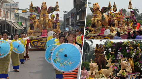 ทึ่ง! เชียงใหม่ เนรมิตสวนดอกไม้เมืองหนาว 1 ล้านดอก สะพรั่งในงานไม้ดอกฯ