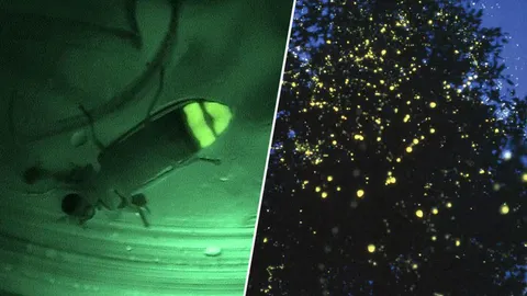 หิ่งห้อยและแสงดาว