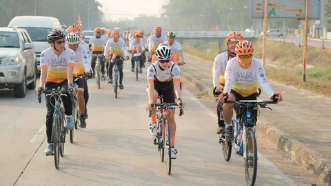 'ปั่นไปไม่ทิ้งกัน' เข้าเส้นชัยที่เชียงดาวแล้ว ดันยอดบริจาคกว่า 26 ล้าน