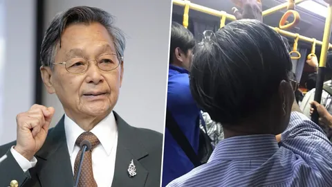 สาวประทับใจอดีตนายกฯ ‘ชวน’ ไม่ถือตัวโหนรถบัส ซ้ำไม่ให้ใครช่วยถือกระเป๋า