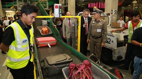 'สนามบิน'วางมาตรการเข้ม พนง.โหลดกระเป๋า แก้ปัญหาฉกของผู้โดยสาร