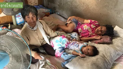 ยาย71 ยังต้องเหนื่อยสู้ชีวิต เลี้ยงตั้งแต่ลูกยันเหลน วอนภาครัฐช่วยด้วย